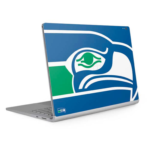 NFL Seattle Seahawks Retro Logo Surface Book 2 13.5in Skin