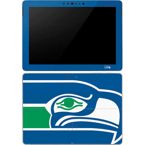 NFL Seattle Seahawks Retro Logo Surface Go Skin