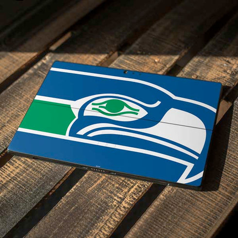 NFL Seattle Seahawks Retro Logo Surface Pro 6 Skin