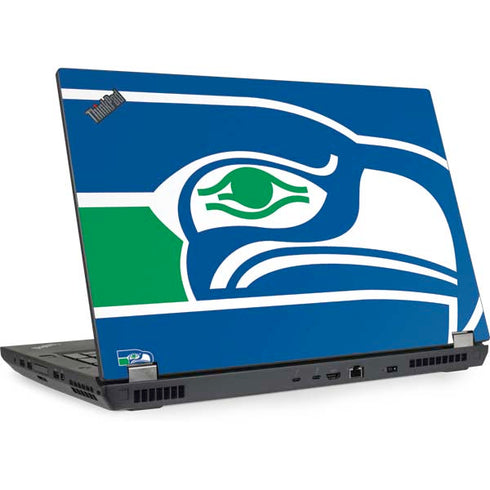 NFL Seattle Seahawks Retro Logo Lenovo ThinkPad Skin