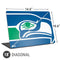 NFL Seattle Seahawks Retro Logo Universal Laptop 18in (14.6 x 10.6in) Skin