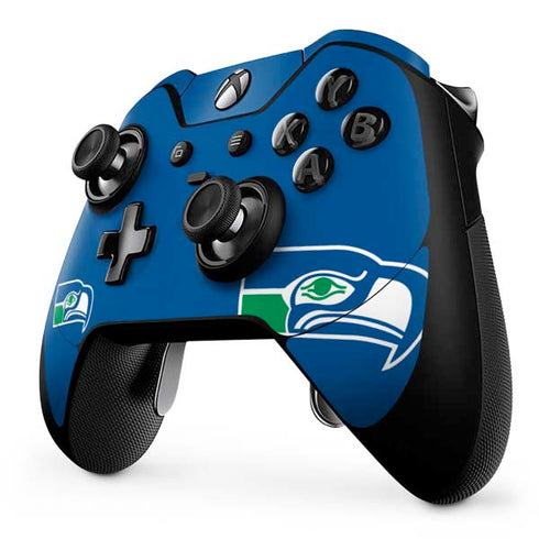 NFL Seattle Seahawks Retro Logo Xbox One Elite Controller Skin