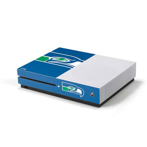 NFL Seattle Seahawks Retro Logo Xbox One S Console Skin