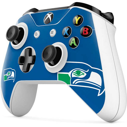 NFL Seattle Seahawks Retro Logo Xbox One S Controller Skin
