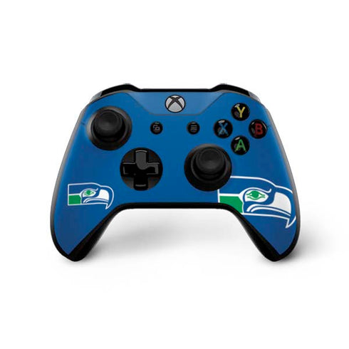 NFL Seattle Seahawks Retro Logo Xbox One X Controller Skin