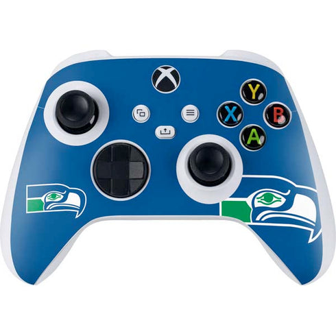 NFL Seattle Seahawks Retro Logo Xbox Series S Controller Skin
