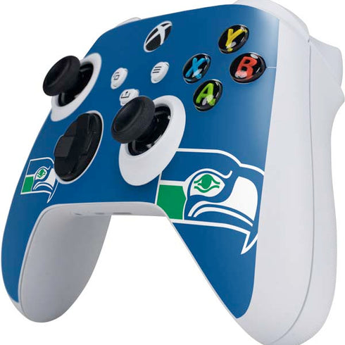 NFL Seattle Seahawks Retro Logo Xbox Series S Controller Skin