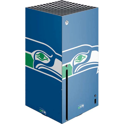 NFL Seattle Seahawks Retro Logo Xbox Series X Console Skin