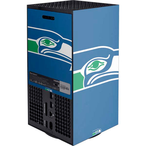 NFL Seattle Seahawks Retro Logo Xbox Series X Console Skin