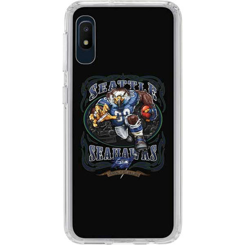 Liquid Blue NFL Seattle Seahawks Running Back Galaxy A10e Clear Case