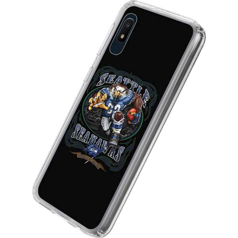 Liquid Blue NFL Seattle Seahawks Running Back Galaxy A10e Clear Case