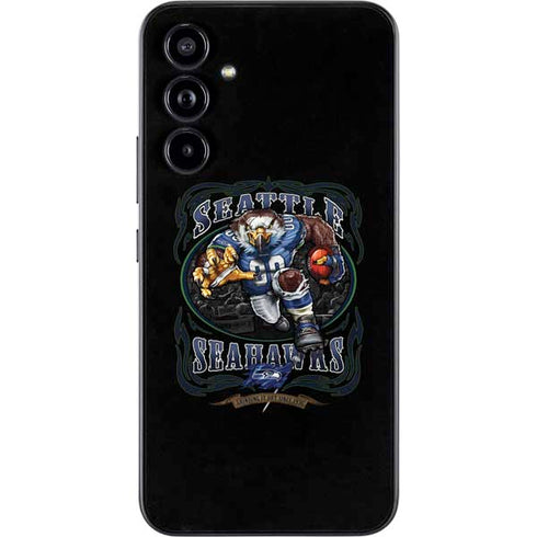 Liquid Blue NFL Seattle Seahawks Running Back Galaxy A54 5G Skin