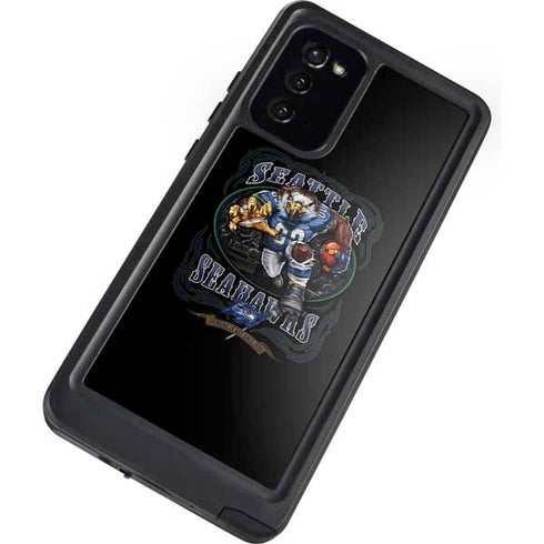 Liquid Blue NFL Seattle Seahawks Running Back Galaxy Note20 5G Waterproof Case