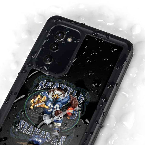 Liquid Blue NFL Seattle Seahawks Running Back Galaxy Note20 5G Waterproof Case