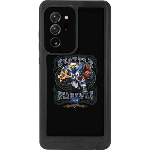 Liquid Blue NFL Seattle Seahawks Running Back Galaxy Note20 Ultra 5G Waterproof Case