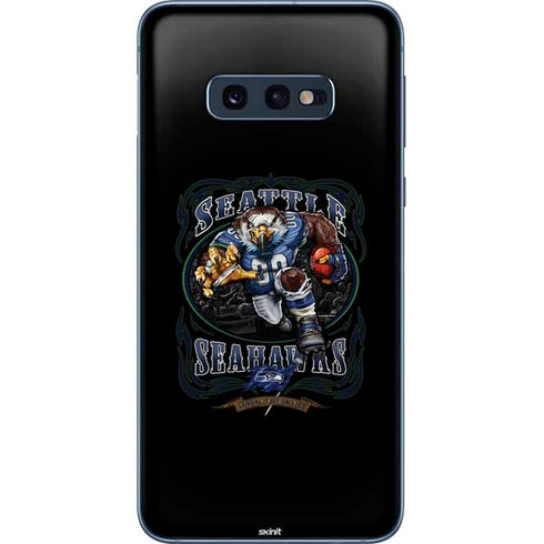 Liquid Blue NFL Seattle Seahawks Running Back Galaxy S10e Skin