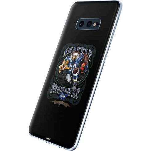Liquid Blue NFL Seattle Seahawks Running Back Galaxy S10e Skin