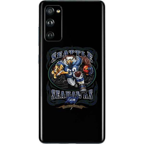 Liquid Blue NFL Seattle Seahawks Running Back Galaxy S20 Fan Edition Skin