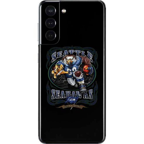 Liquid Blue NFL Seattle Seahawks Running Back Galaxy S21 5G Skin