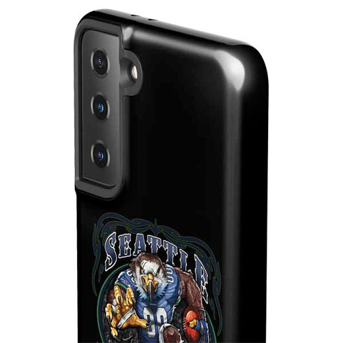 Liquid Blue NFL Seattle Seahawks Running Back Galaxy S21 FE Pro Case