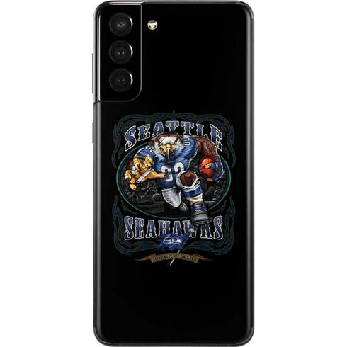 Liquid Blue NFL Seattle Seahawks Running Back Galaxy S21 Plus 5G Skin