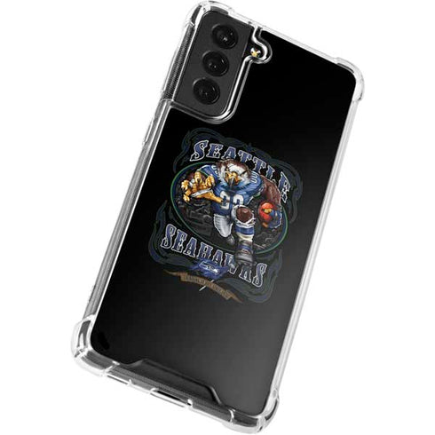 Liquid Blue NFL Seattle Seahawks Running Back Galaxy S22 Clear Case