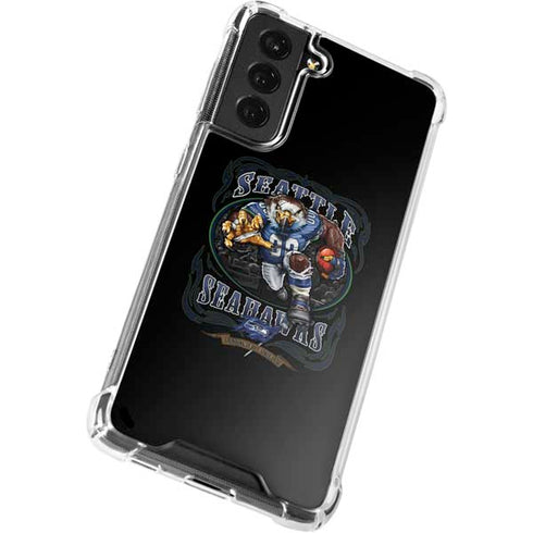 Liquid Blue NFL Seattle Seahawks Running Back Galaxy S22 Plus Clear Case