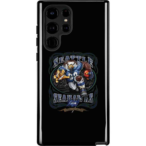Liquid Blue NFL Seattle Seahawks Running Back Galaxy S22 Ultra Pro Case