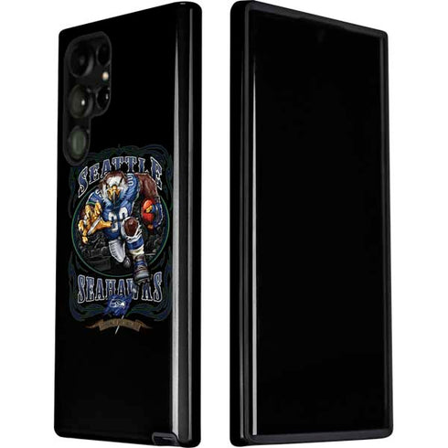 Liquid Blue NFL Seattle Seahawks Running Back Galaxy S22 Ultra Pro Case