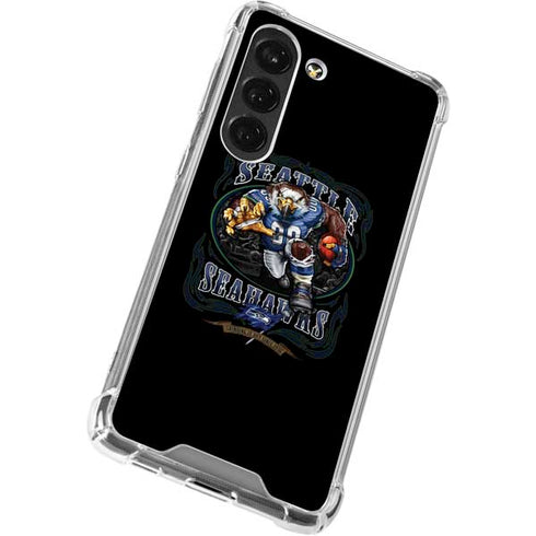 Liquid Blue NFL Seattle Seahawks Running Back Galaxy S23 Clear Case