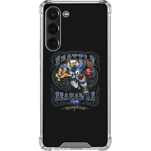 Liquid Blue NFL Seattle Seahawks Running Back Galaxy S23 Plus Clear Case