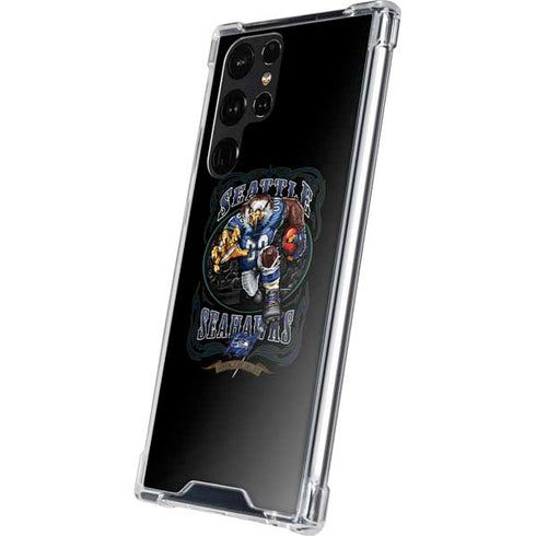 Liquid Blue NFL Seattle Seahawks Running Back Galaxy S24 Ultra Clear Case