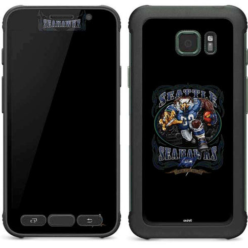 Liquid Blue NFL Seattle Seahawks Running Back Galaxy S7 Active Skin