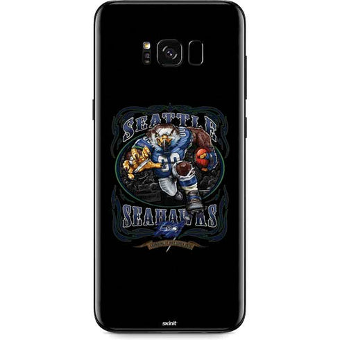 Liquid Blue NFL Seattle Seahawks Running Back Galaxy S8 Plus Skin