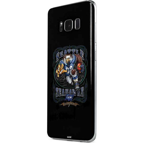 Liquid Blue NFL Seattle Seahawks Running Back Galaxy S8 Skin