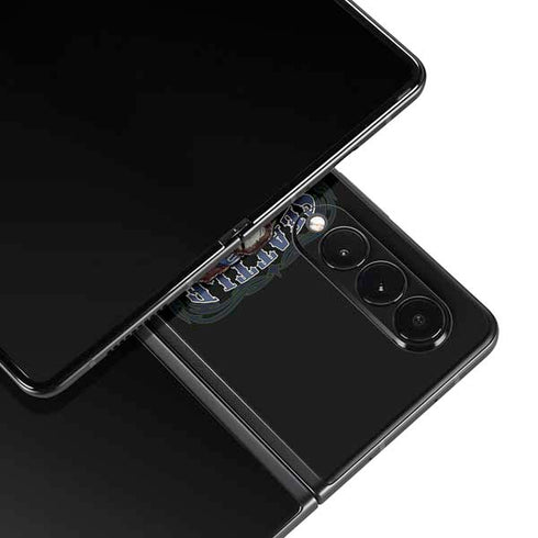 Liquid Blue NFL Seattle Seahawks Running Back Galaxy Z Fold3 5G Skin