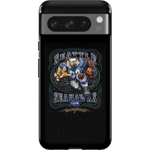Liquid Blue NFL Seattle Seahawks Running Back Google Pixel 8 Pro Impact Case