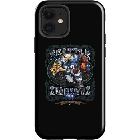 Liquid Blue NFL Seattle Seahawks Running Back iPhone 12 Impact Case