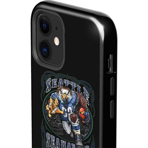 Liquid Blue NFL Seattle Seahawks Running Back iPhone 12 Impact Case