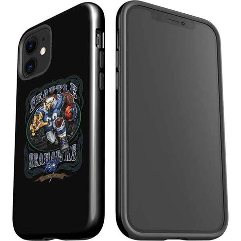 Liquid Blue NFL Seattle Seahawks Running Back iPhone 12 Impact Case