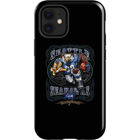 Liquid Blue NFL Seattle Seahawks Running Back iPhone 12 Mini Impact Case