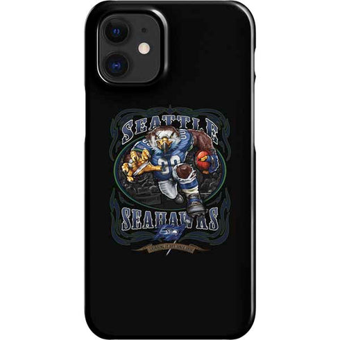Liquid Blue NFL Seattle Seahawks Running Back iPhone 12 Mini Lite Case