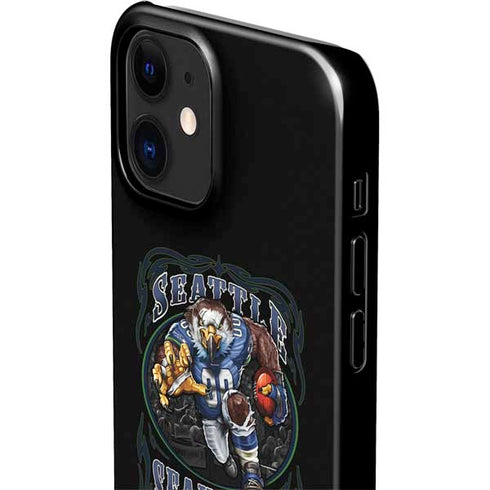Liquid Blue NFL Seattle Seahawks Running Back iPhone 12 Mini Lite Case