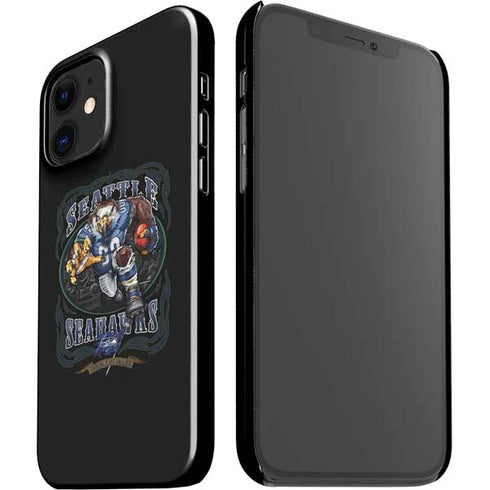 Liquid Blue NFL Seattle Seahawks Running Back iPhone 12 Mini Lite Case
