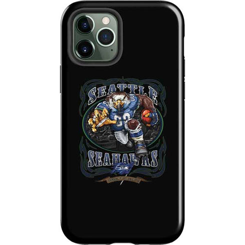 Liquid Blue NFL Seattle Seahawks Running Back iPhone 12 Pro Max Impact Case