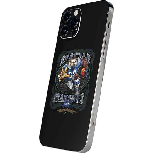 Liquid Blue NFL Seattle Seahawks Running Back iPhone 12 Pro Max Skin