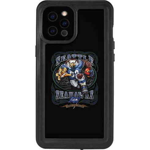 Liquid Blue NFL Seattle Seahawks Running Back iPhone 12 Pro Max Waterproof Case