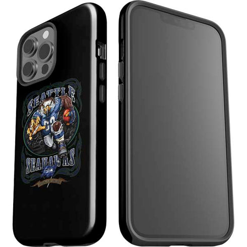 Liquid Blue NFL Seattle Seahawks Running Back iPhone 13 Pro Max Impact Case