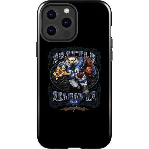 Liquid Blue NFL Seattle Seahawks Running Back iPhone 13 Pro Max Impact Case