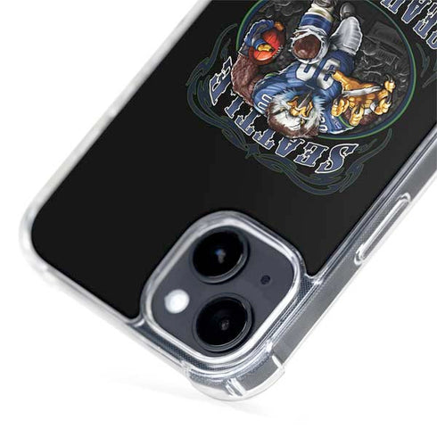 Liquid Blue NFL Seattle Seahawks Running Back iPhone 14 Plus MagSafe Case